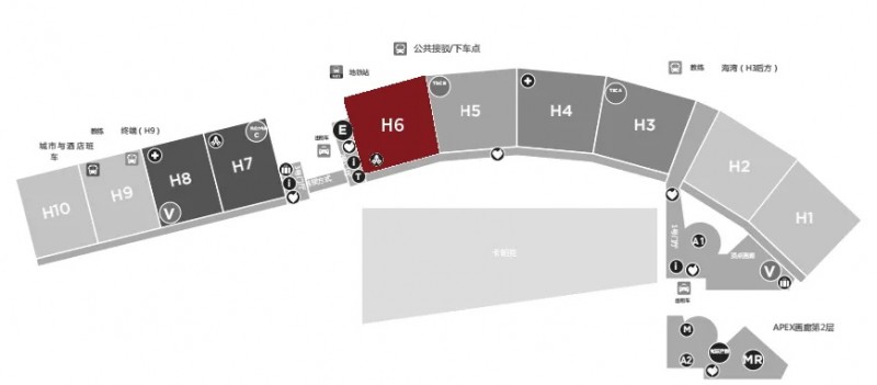 ballbet贝博2025 ITMA展馆位置